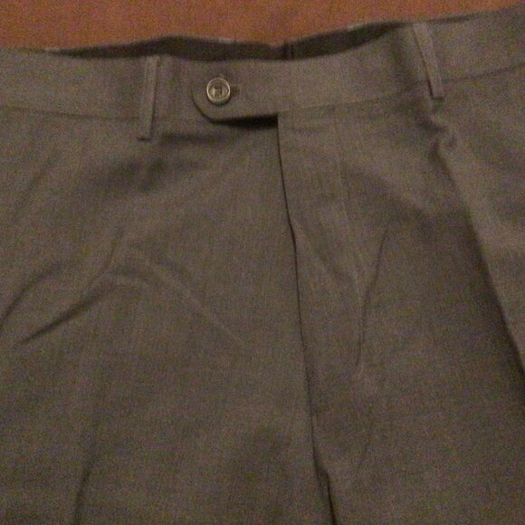 Men's Wool Suit Grey 46 Reg - Picture 13 of 15